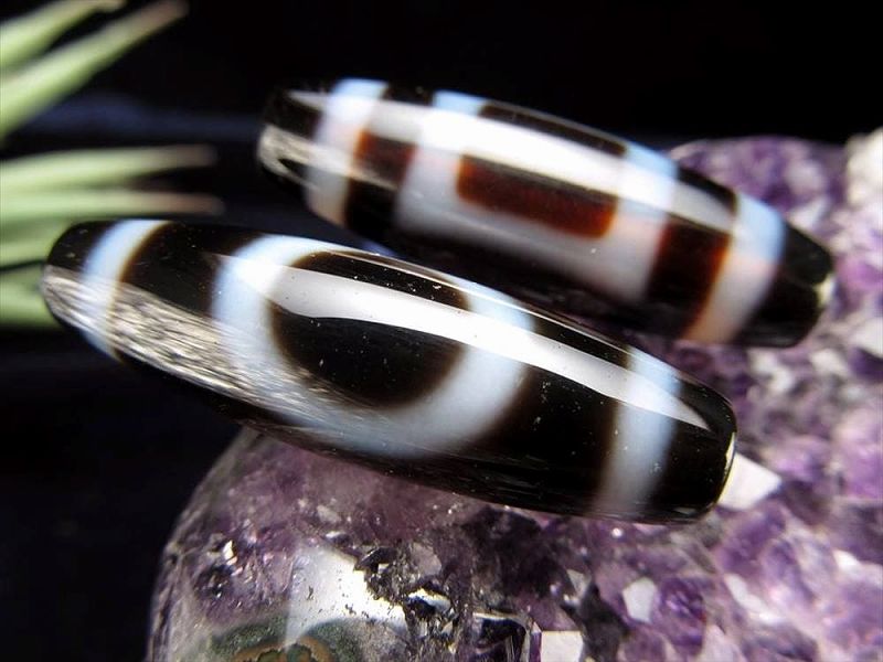 A至純天珠 天地天珠 てんちてんじゅ サイズ：約37ミリ 1個売り 極上 天然石 ビーズ パワーストーン te-p パワーストーン 天然石