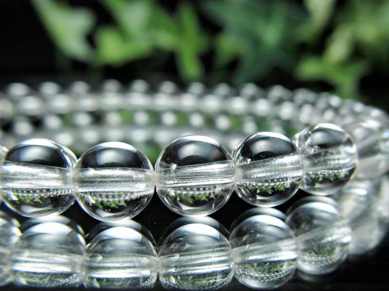 激レア 4A ダンビュライト ブレスレット 6mm-6.5mm×30珠 入手困難 強い浄化力とヒーリング作用を持つ石 繊細で気品のある透明感 1点物 メキシコ産