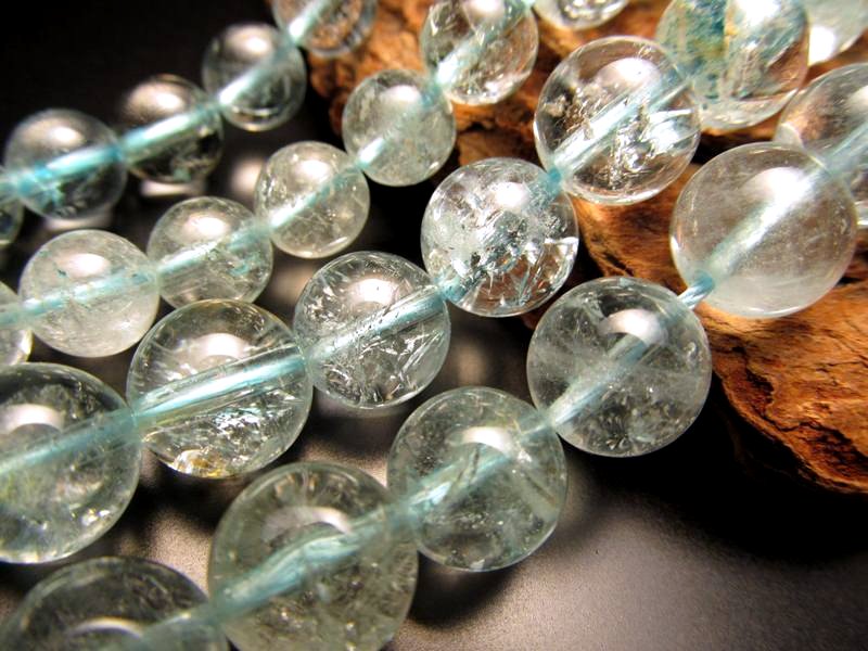 ナチュラル トパーズ 8mm珠 一連 約38-40cm 黄玉 極上 天然石 ビーズ パワーストーン rn-p パワーストーン 天然石