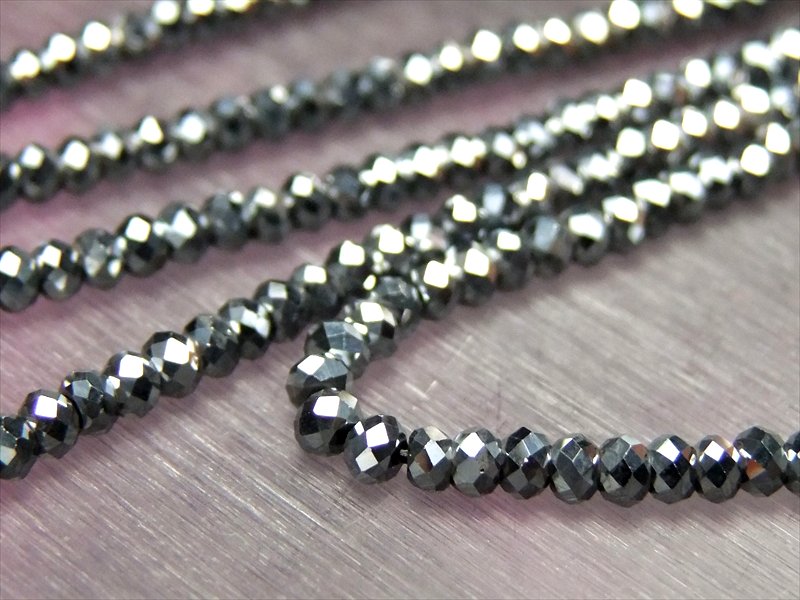 テラヘルツ鉱石 キラキラボタンカットビーズ 約3mm 一連 約38-40cm 極小サイズ 話題の 高純度 テラヘルツ 鉱石 2026年 検査機関にて検査済み 本物保証