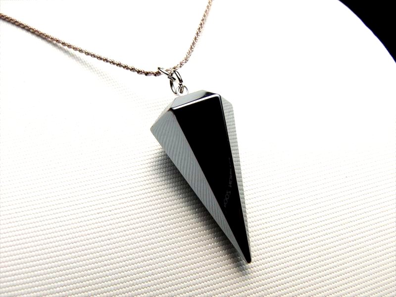 テラヘルツ鉱石 ペンデュラム型 ペンダントトップ 縦約37mm-40mm 1個売り つやつや光沢 話題の 高純度 テラヘルツ 鉱石 2020年 検査機関にて検査済み