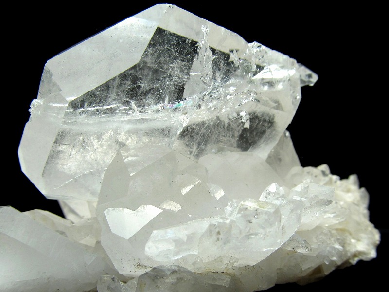 5A 激レア・パキスタンより直送 ファーデンクォーツ 天使の水晶 クラスター 最大幅約91mm 約163g 稀少1点物 再生と復活の象徴 パキスタン ハーラン産