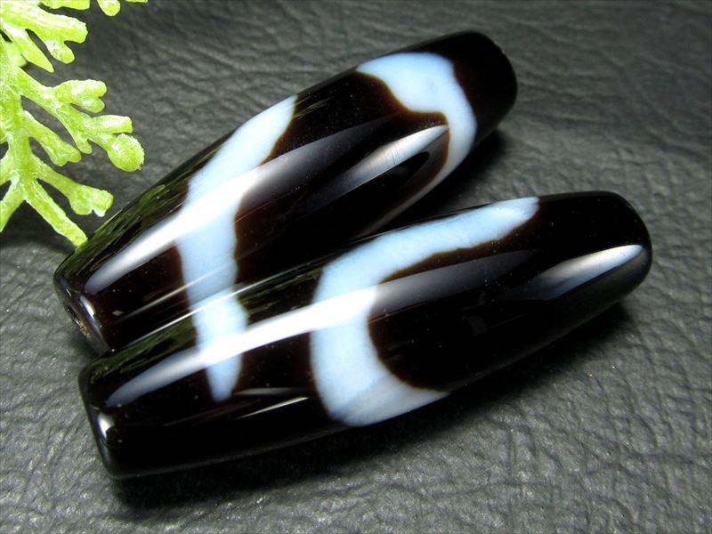 A至純天珠 白蛇天珠 しろへびてんじゅ サイズ:約37ミリ-38ミリ 1個売り te-s パワーストーン 天然石