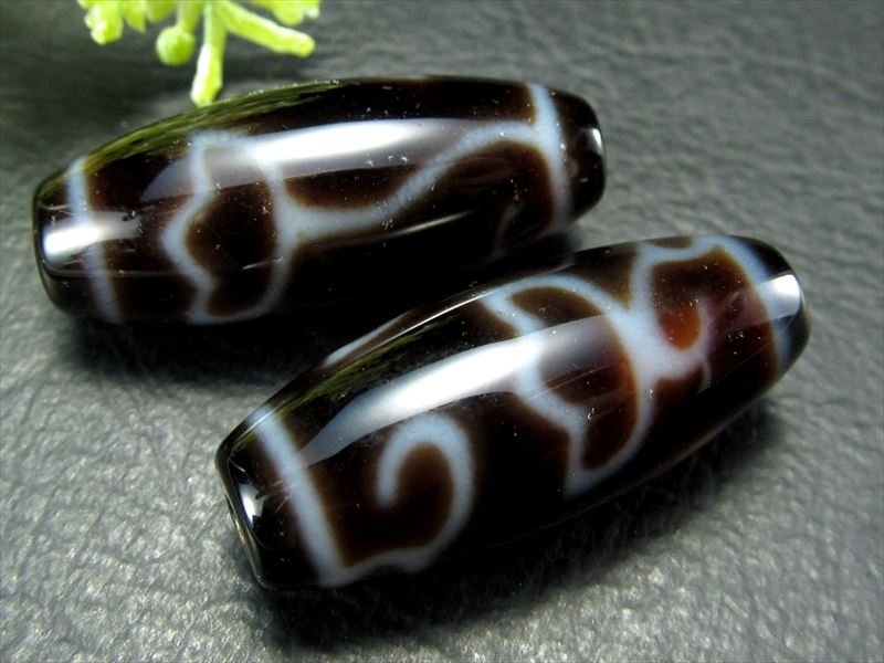 女性にぴったりサイズ A至純天珠 水蓮花天珠 すいれんかてんじゅ サイズ:約29mm-30mm 1個売り 極上 天然石 ビーズ パワーストーン te-s パワーストーン 天然石