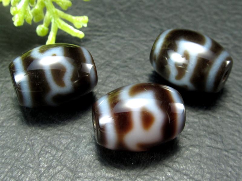 小天珠 A至純天珠 水蓮花天珠 すいれんかてんじゅ サイズ：約14mm-15mm 人気のぷっくり 1個売り パワーストーン 天然石