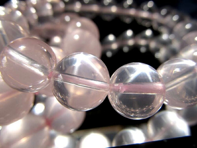 スターローズクォーツ ブレスレット 10mm-10.5mm×19珠前後 超人気 星ローズ 女神と天使のエネルギーが宿る守護石 動画あり マダガスカル産 bl-p