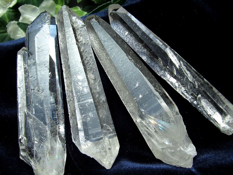 more 高品質 激レア産地 ゼッカ産 ヴィジョンクォーツ 単結晶 1個売り 重さ5g-10g スターシード スターブラリー 水晶 透明感抜群 ブラジル