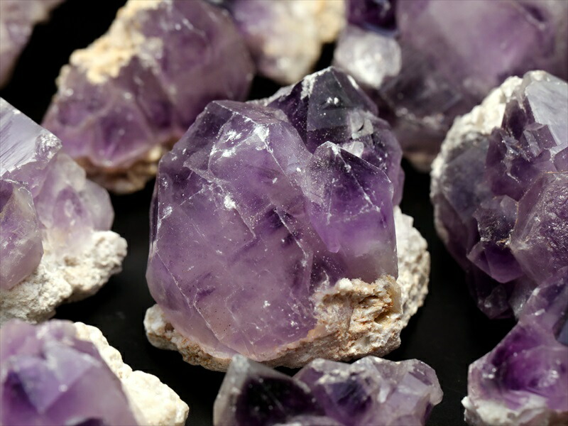 激レア産地 ナイジェリア産 アメジスト クラスター 重さ 80g-100g 1個売り 極上 美結晶 愛の守護石 浄化やインテリアに 紫水晶 天然石 ナイジェリア産