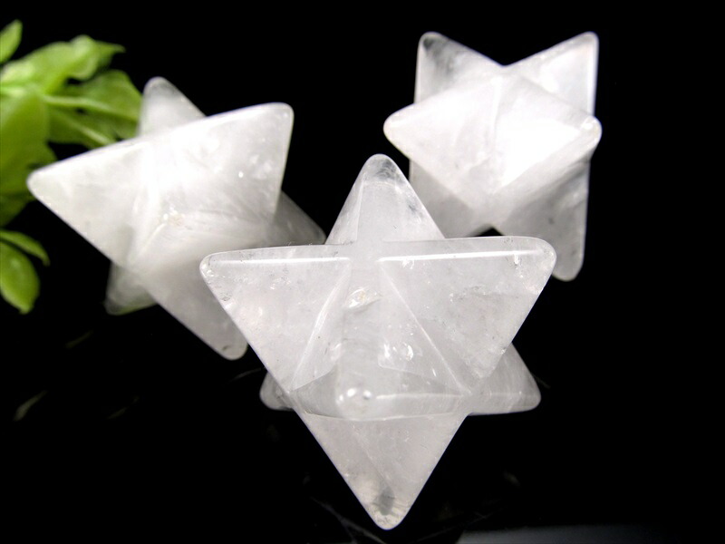 スノーホワイト マカバスター 幅約25mm 1個売り 星型八面体 精神と肉体の調整 古くから神聖な儀式などで使用されてきた形状 陰陽のバランスを整える