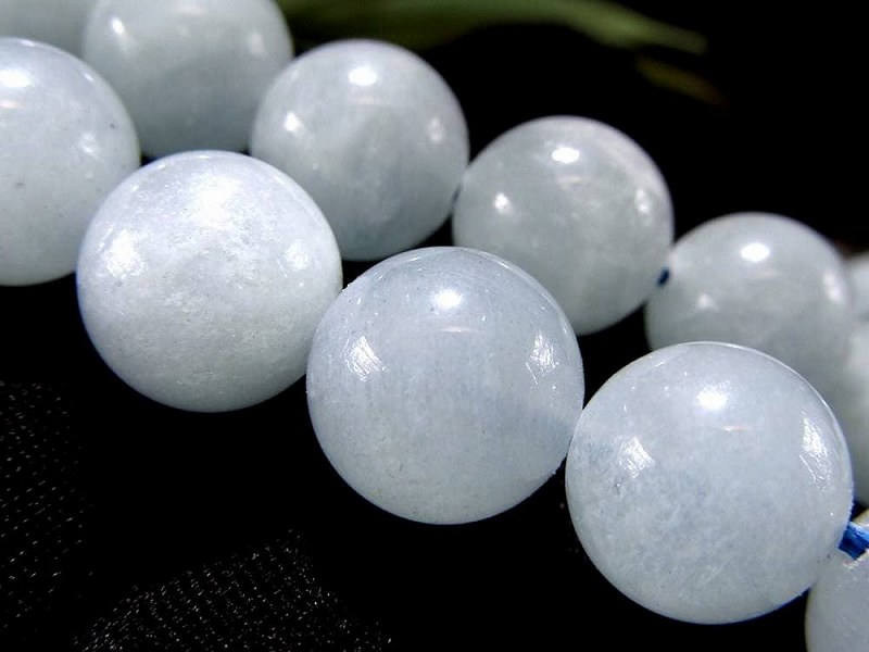AA アクアマリン 8mm-8.5mm珠 一連 約37-39cm 極上天然石ビーズ パワーストーン ブラジル産 rn-p