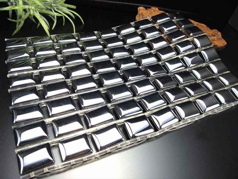 シートタイプ 高純度 テラヘルツ鉱石 マット サイズ約20cm×14cm テラヘル鉱石贅沢使用 枕パッドや椅子クッションに忍ばせれる大型シート つやつや光沢