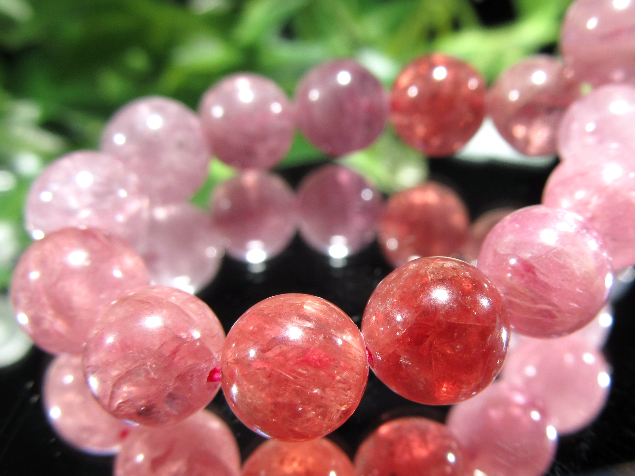 鮮やか発色 3A MIXスピネル 尖晶石 ブレスレット 7.5mm-8mm×24珠 激レア 透明感のあるMIXタイプ 目標達成のお守り 一点もの ミャンマー産 ss-30