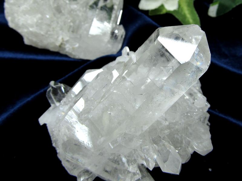 5A 現地画像有り トマス産 超透明水晶 クラスター Mサイズ 1個売り 50g-100gのミニクラスター 透明度抜群 最高級 浄化 ブラジル トマス・ゴンサガ産 ngt