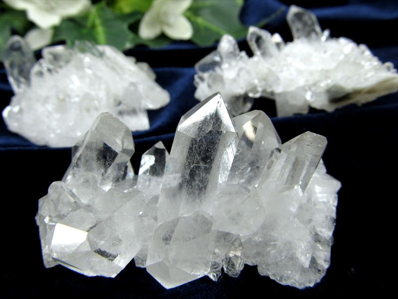 4A+ 現地画像有り トマス産 超透明水晶 クラスター Sサイズ 1個売り 49g以下のミニクラスター 透明度抜群 最高級 浄化 ブラジル トマス・ゴンサガ産 ngt