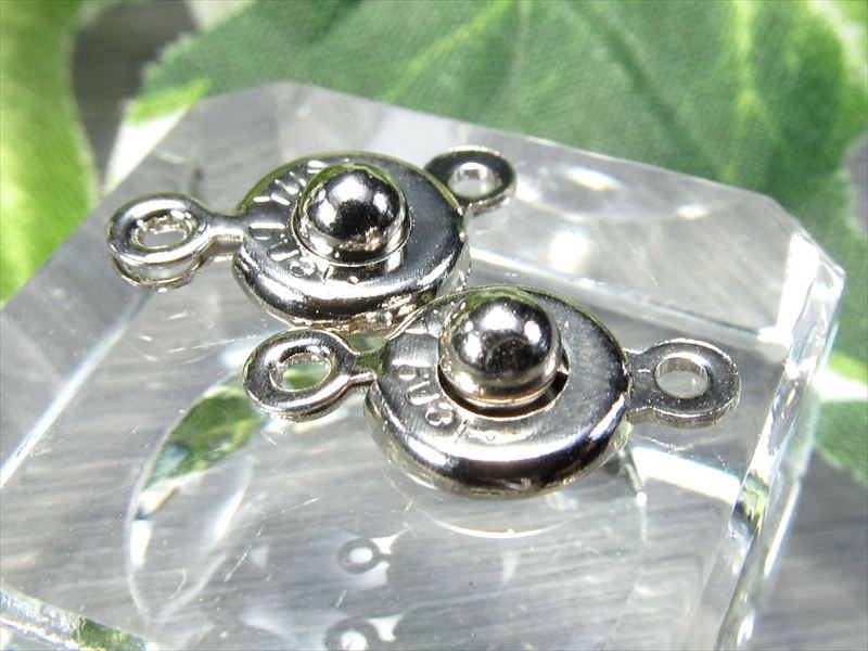 2025年8月再入荷に伴い仕様変更あり ニューホック 留め金具 10個セット ワイヤーブレス ハンドメイド用 簡単留め金具 10個入り pa-s inmy