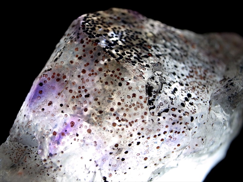 幻のメロディストーン エスピリット・サント産 スーパーセブン 結晶原石 最大幅49mm 重さ35.4g キラキラインクルージョン 最強のパワーストーン