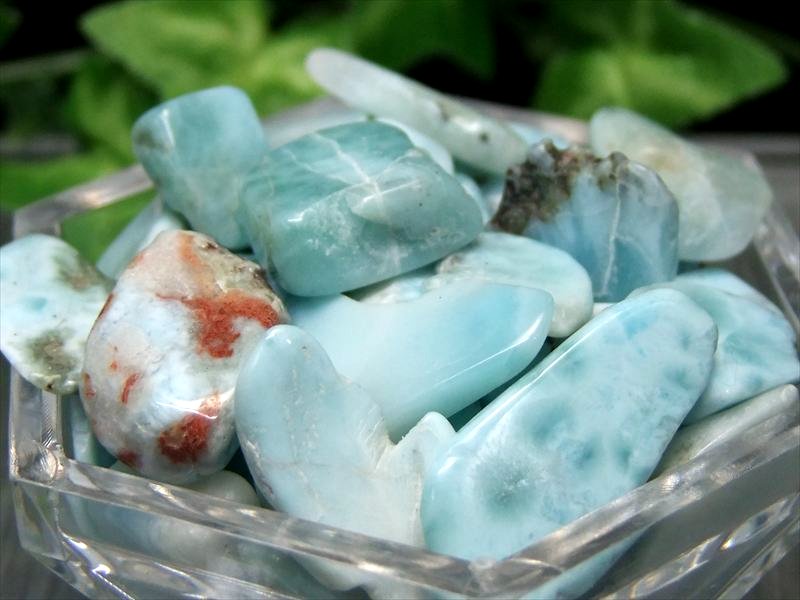 流通量が激減 大粒ラリマー ラリマー さざれ ブルーペクトライト 100g 約8mm-25mm 浄化用・インテリアに ドミニカ共和国産 パワーストーン 天然石