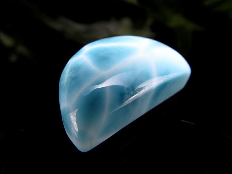 5A ラリマー タンブル 重さ5g 縦22mm 愛と平和の象徴 ブルーペクトライト 一点もの ドミニカ共和国産 パワーストーン 天然石