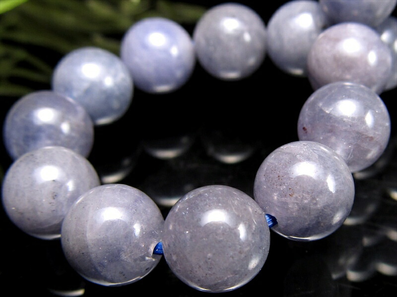 2A+ タンザナイト ブレスレット 8mm×23珠 人生を良い方向へと導く石 12月の誕生石 持ち主の魅力を高める石 パワーストーン 1点もの タンザニア産