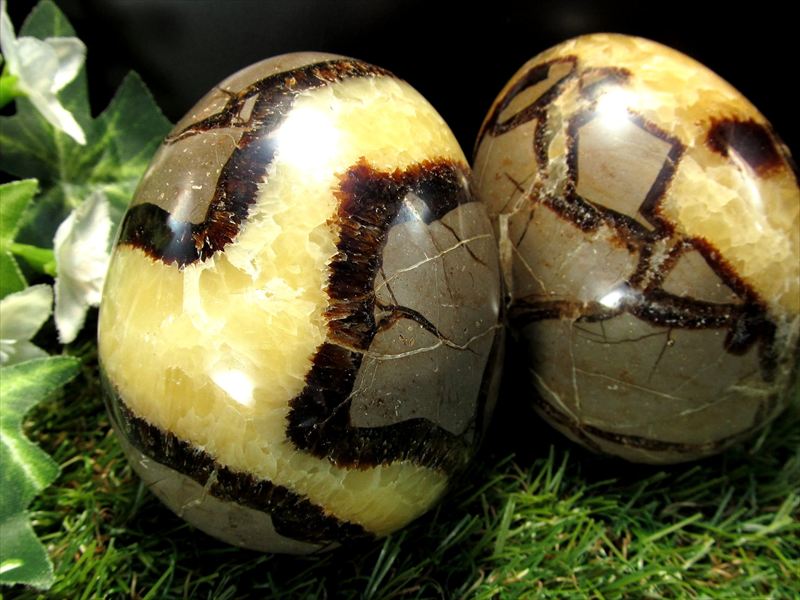 セプタリアン エッグ 卵型 置物 1個売り 重さ350g-400g 新しい考えや価値観に導く石 マダガスカル産 パワーストーン 天然石