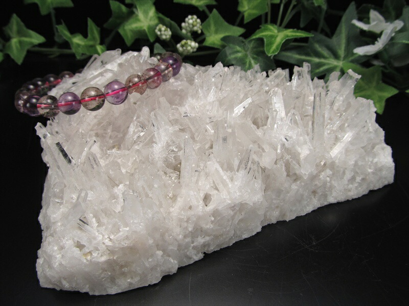 ニードル結晶 4A 四川省産 水晶 クラスター 重さ518g 超透明 超人気針状群生 浄化 原石 1点もの 四川省産 パワーストーン 天然石