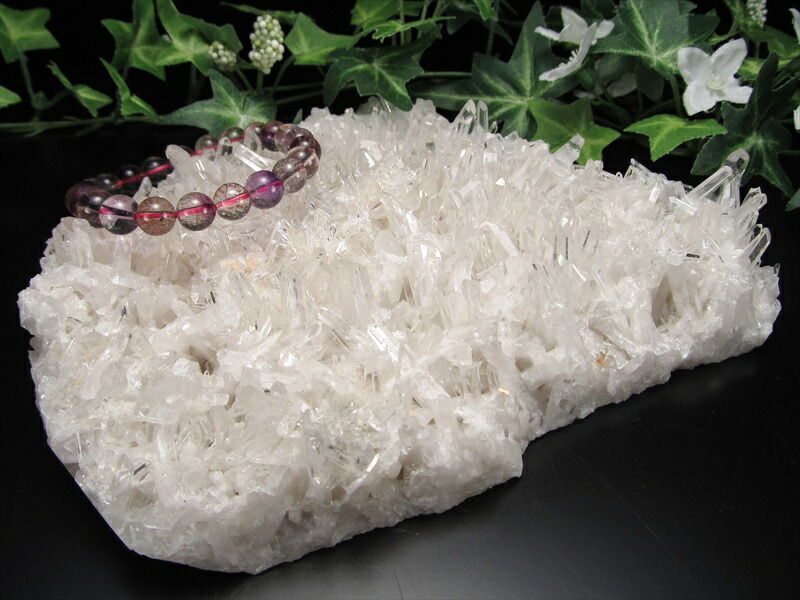 ニードル結晶 4A 四川省産 水晶 クラスター 最大幅168mm 重さ743g 超透明 超人気針状群生 浄化 1点もの 四川省産 パワーストーン 天然石