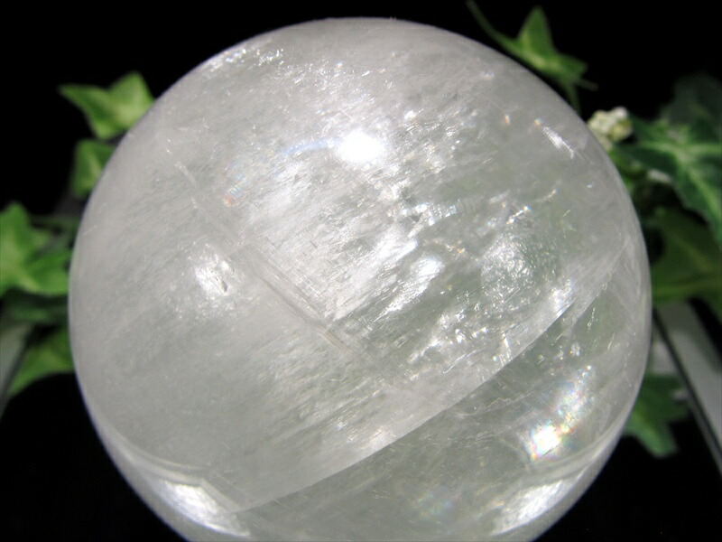 4A ホワイトカルサイト 丸玉 直径70mm 重さ499g エネルギーの増幅と強力な浄化の石 神秘的な美しさ 方解石 ブラジル産 パワーストーン 天然石