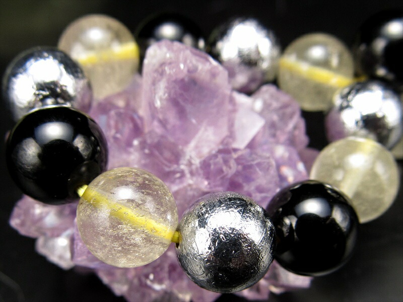 店頭展示中 これぞ 宇宙最強の組み合わせ ギベオン×リビアングラス×テクタイト ブレスレット 8mm×24珠 3種の隕石が放つ圧倒的パワー