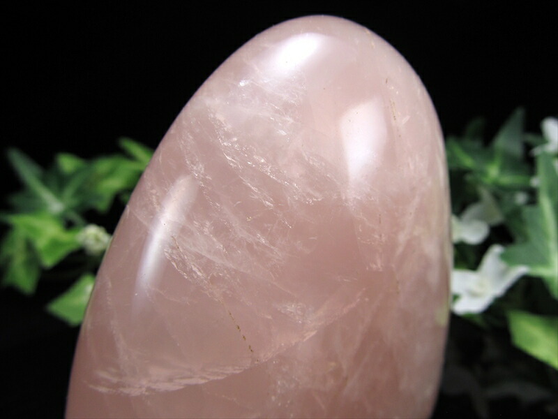 ローズクォーツ ポリッシュストーン 重さ367g ポリッシュ ストーン ローズクォーツ 愛とやさしさの象徴 磨き 磨き原石 原石 紅石英 ブラジル産