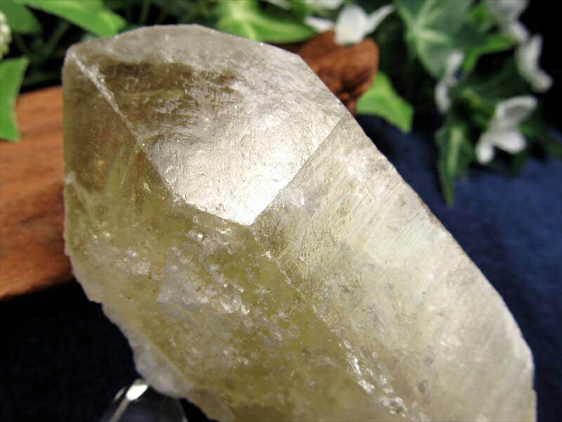 原石切り出し シトリン ラフ 結晶ポイント 原石 ナチュラルタイプ 長さ92mm 重さ253g 自然の力強さ感じる ラフ原石 商売繁盛のお守り黄水晶 ブラジル産