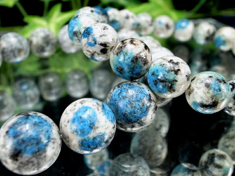 ヒマラヤK2ジャスパー ブレスレット 8.5mm-9mm×22珠前後 天然の色味が織りなす神秘的な模様 雪山の岩肌に浮かぶ青い湖 K2産 パワーストーン 天然石