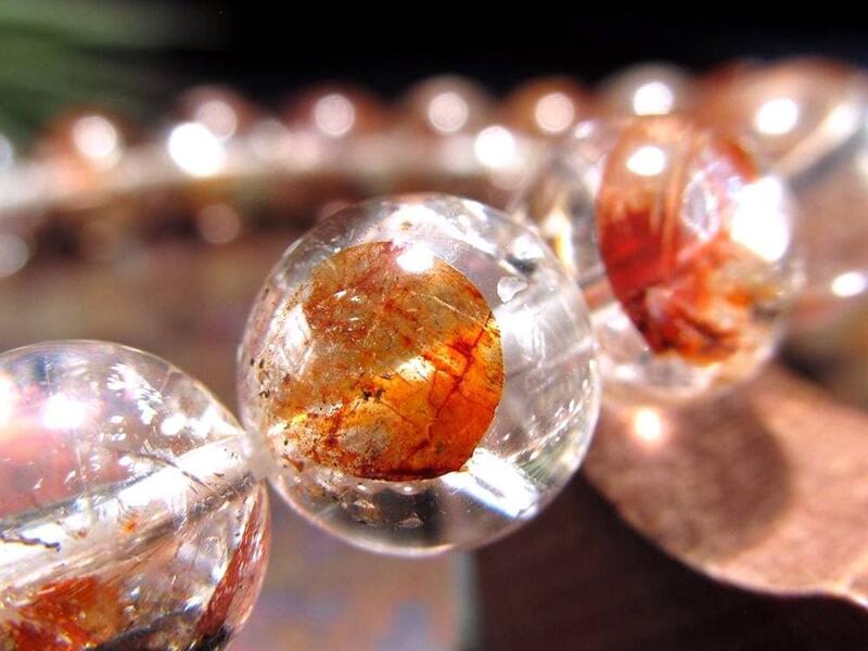 近年発見の新エリアより採掘 ガネーシュヒマール産 ヒマラヤ水晶 ブレスレット 9.5mm-11mm×21珠 神に最も近い場所で採掘される 神が宿る水晶 1点物