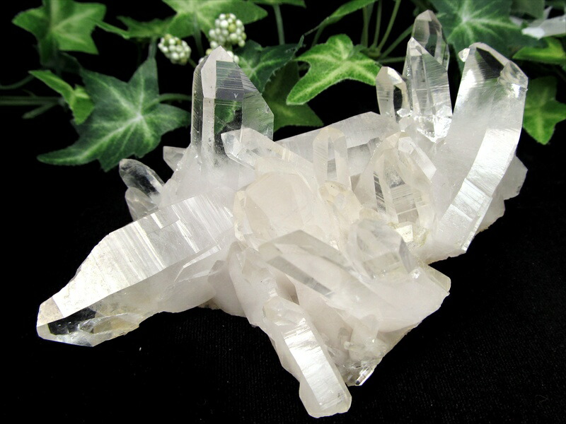 5A 世界トップレベルの美しい水晶 アメリカ・アーカンソー州産 透明 水晶クラスター 最大幅112mm 重さ182g 産地直送 極上結晶 1点物 アーカンソー州産