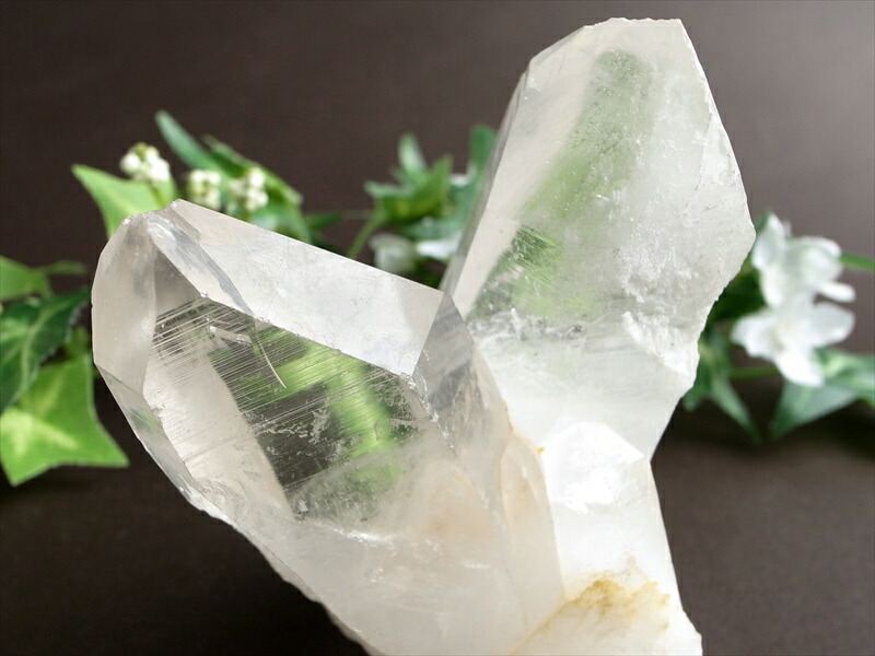 希少 4A『地球最後の秘境』ヒマラヤより直送 マニカラン産 水晶 クラスター 最大幅87mm 重さ275g ギャランティカード付き キングオブクォーツ 稀少1点物