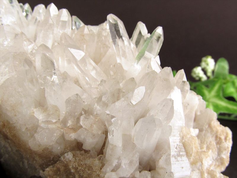 希少 3A『地球最後の秘境』ヒマラヤより直送 マニカラン産 水晶 クラスター 最大幅127mm 重さ345g ギャランティカード付き キングオブクォーツ 稀少1点物