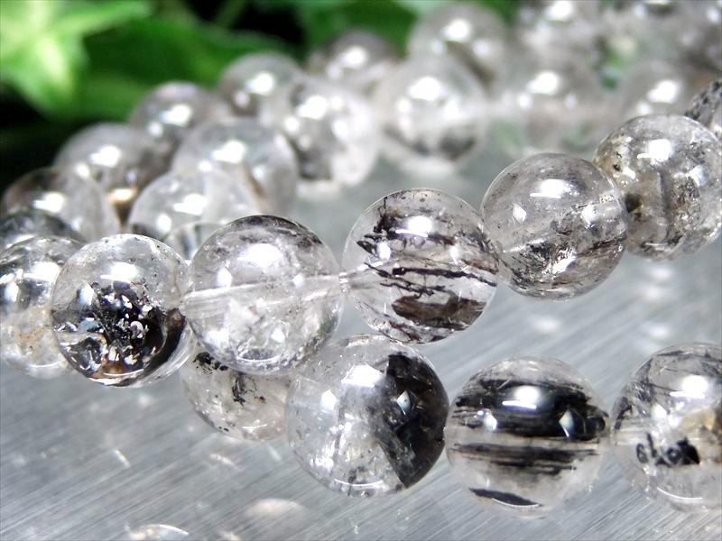 決算価格 A+ エレスチャルクォーツ ブレスレット 約9mm-9.5mm×21珠前後 多層構造が魅せる神秘のインクルージョン 最強パワー 水晶の最終形態 ヒマラヤ産