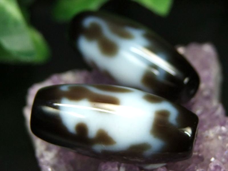 女性にぴったりサイズ A至純天珠 麒麟天珠 きりんてんじゅ サイズ：約27mm-29mm 1個売り 極上 天然石 ビーズ パワーストーン te-s パワーストーン 天然石