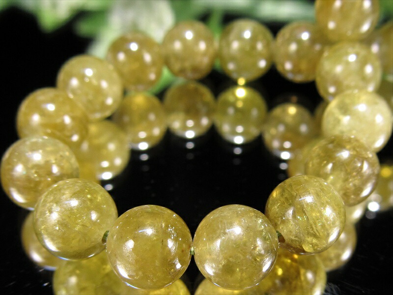 つやつや透明 3A+ グリーンガーネット ブレスレット 7.5mm-8mm×28珠 生命力を高める石 神秘的な濃いグリーン 一点物 タンザニア産 パワーストーン 天然石