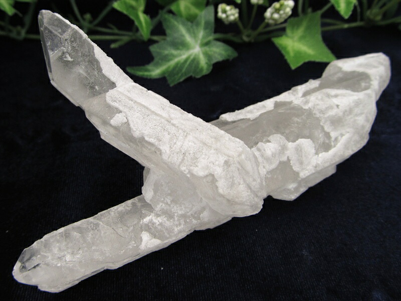 再結晶化した自然の神秘 エッチドクォーツ ブリッジクォーツ 水晶 原石 最大幅133mm 重さ129.4g 挫折を乗り越える蝕像水晶 ブリッジクォーツが紡ぐ奇跡の調和