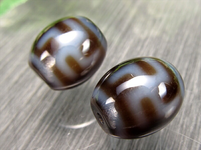 小天珠 A至純天珠 卍天珠 まんじてんじゅ サイズ:14mm前後 1個売り チベット天珠 天然瑪瑙 天然石 ビーズ パワーストーン te-s パワーストーン 天然石