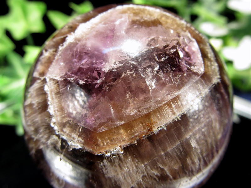 オーラライト23 丸玉置物 台座付き 直径56mm 重さ246g 聖なるブループリントの石 23種複合鉱物 カナダ産 パワーストーン 天然石