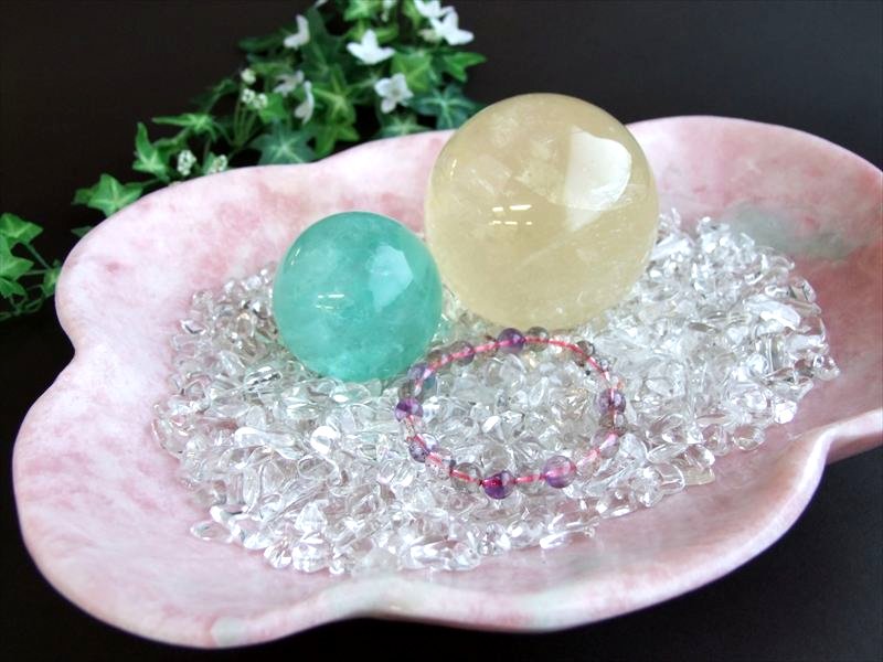 店頭展示中 丸玉も浄化出来る 特大ボウル オーストラリア ピンクオパール 丸皿 最大幅290mm 重さ1814g 愛情を育む縁結びの石 天然石ボウル