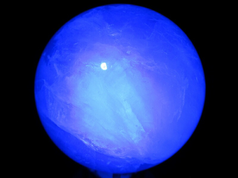 虹入り 高品質 蛍光 グリーン フローライト 丸玉 台座付 直径60mm 重さ380g 大人気丸玉 天才の石 つやつや光沢 一点もの 蛍石 アメリカ産 パワーストーン