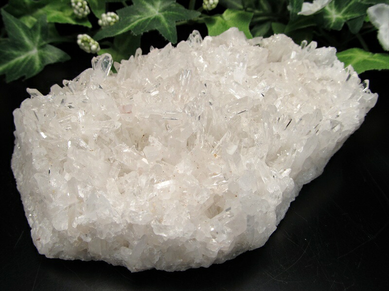 4A 四川省産 水晶 クラスター 最大幅122mm 重さ436g 透明 超人気針状群生 浄化 1点もの 四川省産 パワーストーン 天然石