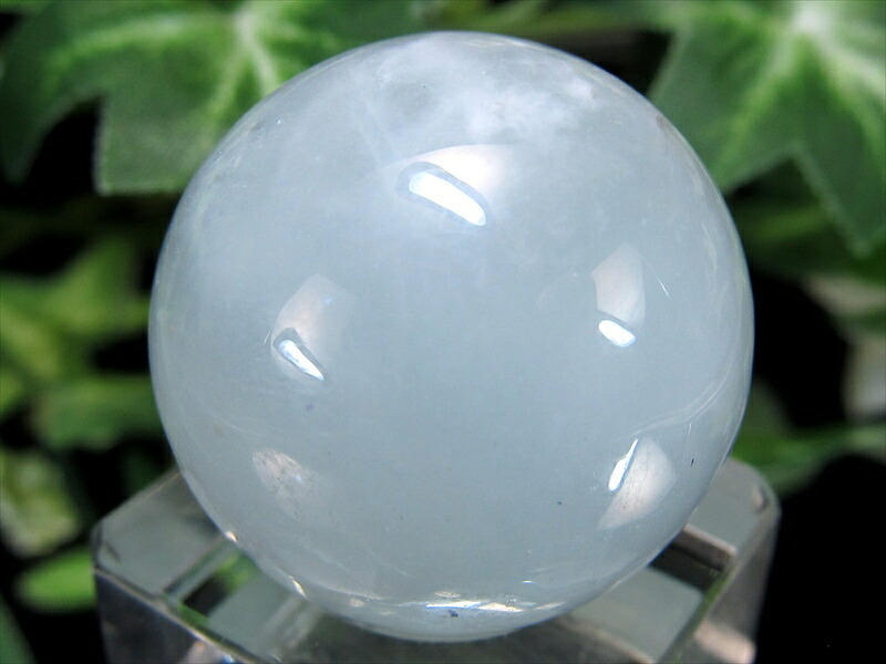 高品質 潤いたっぷり アクアマリン 丸玉 台座付 直径24mm 重さ19.3g 3月の誕生石 海の守護石 美しい若さと幸せな喜びの象徴 夏色のスフィア ブラジル産
