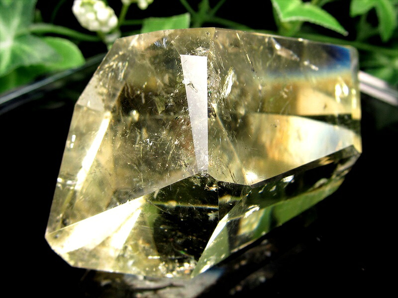 シトリン フリーフォーム ポリッシュ 最大幅66mm 重さ108g 濃厚発色 黄水晶 11月の誕生石 一点もの ブラジル産 パワーストーン 天然石