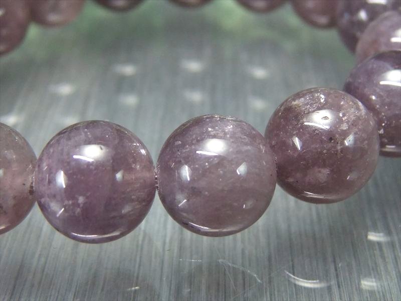 抜粋鑑別済み 4A キャッツアイ マリアライト バイオレットスキャポライト ブレスレット 13mm-13.5mm×16珠 心を癒やす 慈愛のパワー 一点もの