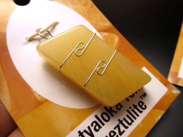 ヘブン&アース社直入 サチャロカ イエロー アゼツライトトップ Azeztulite 限定