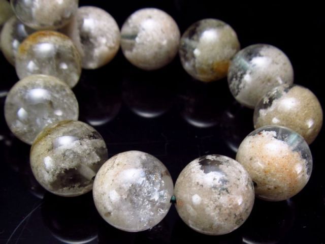 希少なホワイトガーデン！ ホワイトガーデン ルチルクォーツ(庭園針  