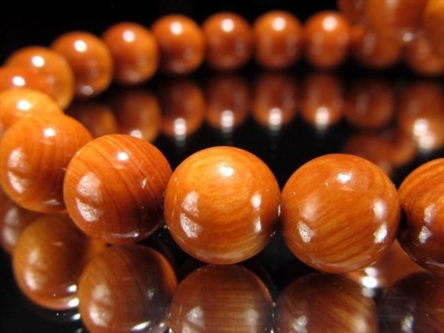 正規品 世界銘木協会 キングドラゴンウッドブレスレット 8-8.5mm×24珠前後 証明書付属 古来から愛される 龍王の木 天然木使用 sp